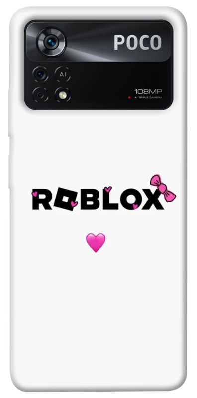 Чехол на Xiaomi Poco X4 Pro 5G Roblox heart фото 1 из 1