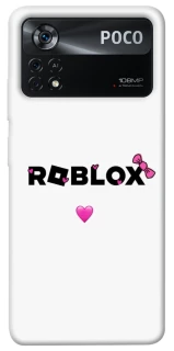 Чехол на Xiaomi Poco X4 Pro 5G Roblox heart фото 1 из 1
