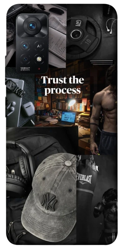 Чохол на Xiaomi Redmi Note 12 Pro 4G Trust the Process фото 1 з 1