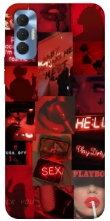 Чехол на TECNO Spark 8P Love collage ver.3 фото 1 из 1