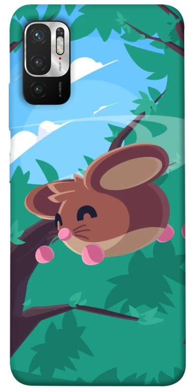 Чохол на Xiaomi Poco M3 Pro 4G / 5G Adopt Me Forest Mouse Jump фото 1 з 1