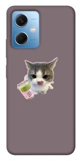 Чохол на Xiaomi Poco X5 5G cat matcha фото 1 з 1