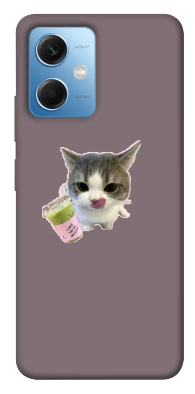 Чохол на Xiaomi Redmi Note 12 5G cat matcha фото 1 з 1