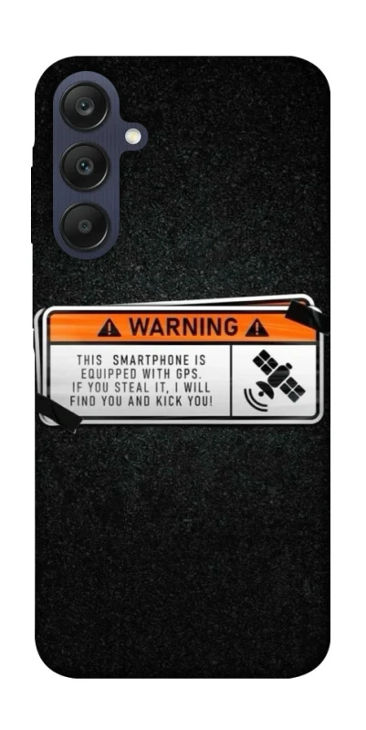 Чохол на Samsung Galaxy A25 5G Warning фото 1 з 1