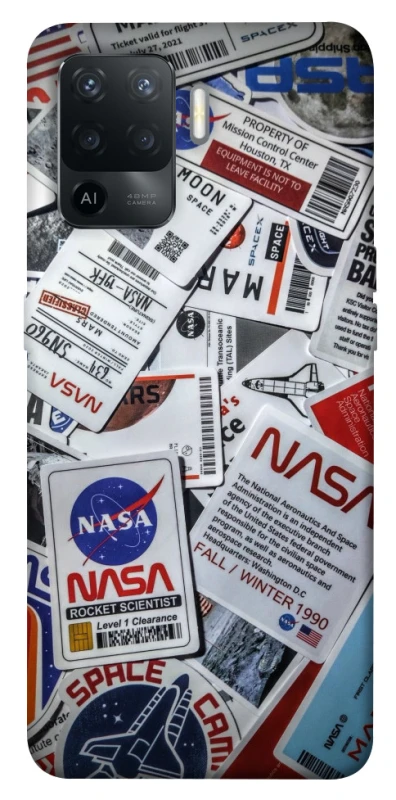 Чохол на Oppo Reno 5 Lite NASA ver.4 фото 1 з 1