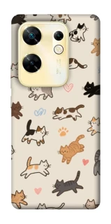 Чохол на Infinix Zero 30 4G Cat style ver.2 фото 1 з 1