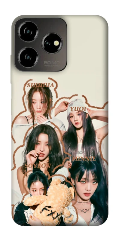 Чехол на ZTE Blade V50 Design 4G (G)I-DLE фото 1 из 1