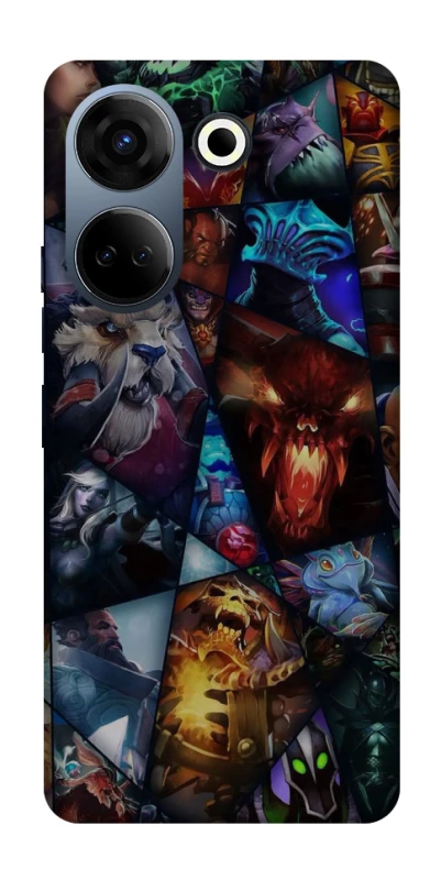 Чехол на TECNO Camon 20 Pro (CK7n) Dota general фото 1 из 1