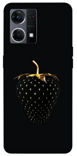 Чохол на Oppo Reno 7 4G Чорна полуниця фото 1 з 1