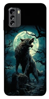 Чохол на Nokia G60 Вовк під місяцем фото 1 з 1