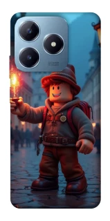 Чохол на Realme C63 Roblox Fire Logo Blue Flames фото 1 з 1