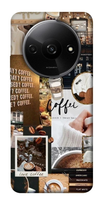 Чохол на Xiaomi Redmi A3 Coffee vibes фото 1 з 1