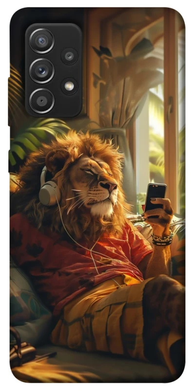 Чехол на Samsung Galaxy A52 4G / A52 5G Лев v2 фото 1 из 1