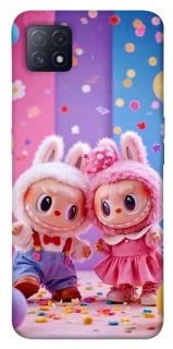 Чехол на Oppo A72 5G / A73 5G Labubu twins ver.3 фото 1 из 1