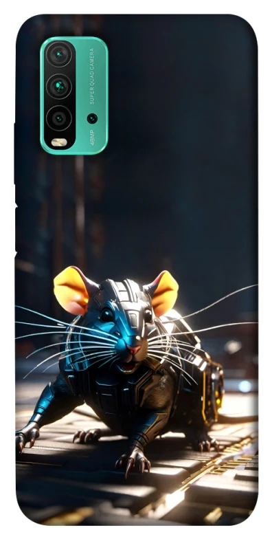 Чохол на Xiaomi Redmi Note 9 4G / Redmi 9 Power Cyber rat фото 1 з 1