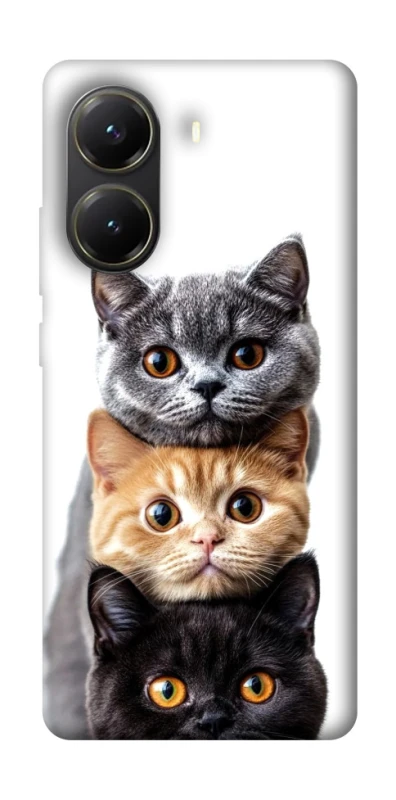 Чохол на Xiaomi Poco X6 Pro Гарні котики фото 1 з 1