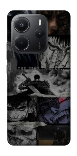 Чехол на Xiaomi Redmi Note 14 4G (Int. version) Berserk collage ver.3 фото 1 из 1