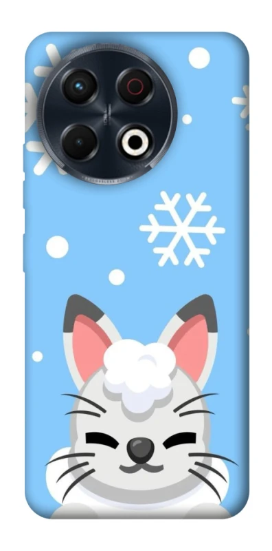 Чохол на TECNO Spark 30 Pro (KL7) Adopt Me Snow Kitty Smile фото 1 з 1
