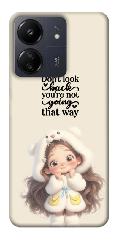 Чохол на Xiaomi Poco C65 Don't look back фото 1 з 1