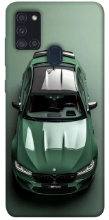 Чехол на Samsung Galaxy A21s BMW green фото 1 из 1