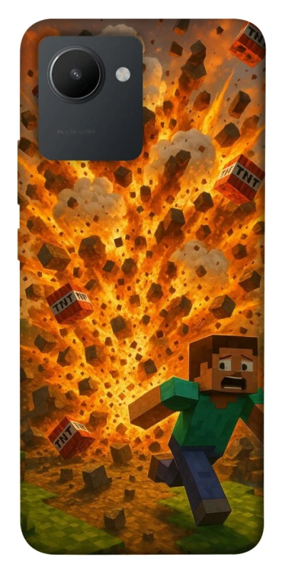 Чохол на Realme C30 Minecraft v7 фото 1 з 1