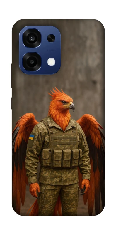 Чехол на Oppo A6 Pro 4G/5G Феникс защитник фото 2 из 2