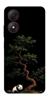 Чохол на ZTE Blade A34 4G Panda and tree фото 1 з 1