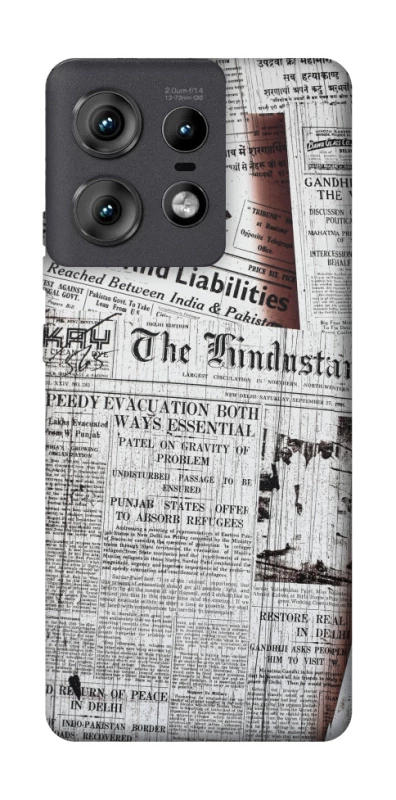 Чохол на Motorola Edge 50 Pro Газети фото 1 з 1