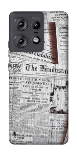 Чехол на Motorola Edge 50 Pro Газеты фото 1 из 1