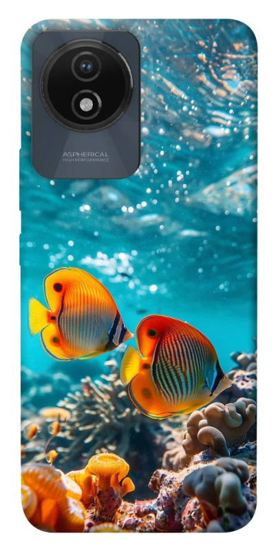 Чехол на Vivo Y02 Coral fish фото 1 из 1