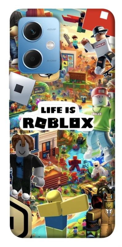 Чохол на Xiaomi Redmi Note 12 5G Life is Roblox фото 1 з 1