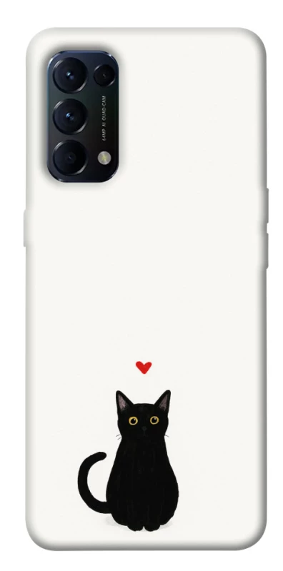 Чехол на Oppo Reno 5 4G cat in love фото 1 из 1