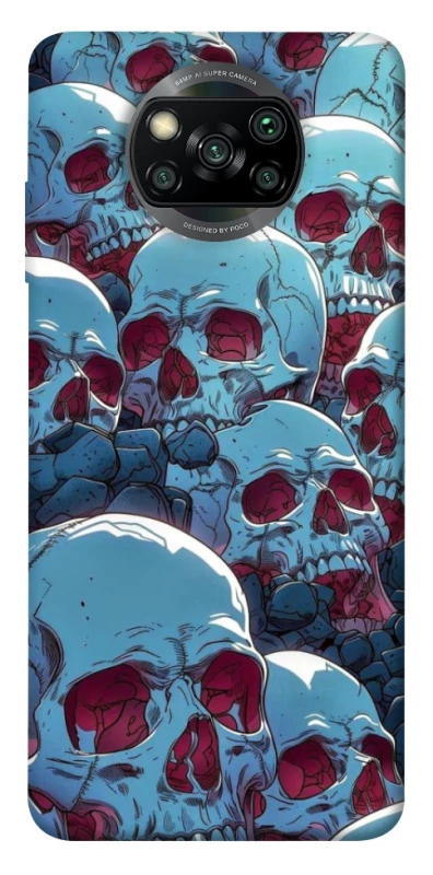 Чохол на Xiaomi Poco X3 NFC / Poco X3 Pro Skulls v2 фото 1 з 1