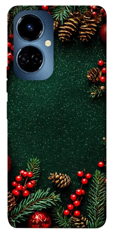 Чехол на TECNO Camon 19 Pro Новогодний v30 фото 1 из 1