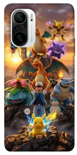 Чохол на Xiaomi Redmi K40 / K40 Pro / K40 Pro+ / Poco F3 Pokemon фото 1 з 1