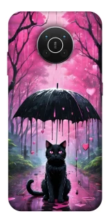 Чохол на Nokia X10 / X20 Black cat фото 1 з 1