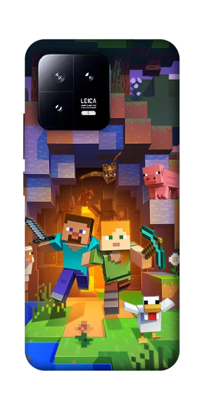 Чехол на Xiaomi 13 Minecraft game фото 1 из 1