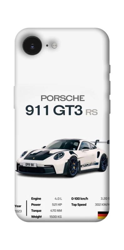 Чохол на Apple iPhone 16e (6.1") Porsche 911 GT3 фото 1 з 1