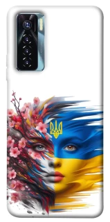 Чохол на TECNO Camon 17 Pro Flowering Ukraine фото 1 з 1