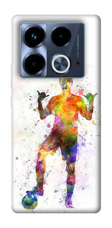 Чехол на Infinix Note 40 4G Football Player v3 фото 1 из 1