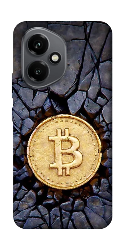 Чохол на Honor 400 Bitcoin cracks фото 1 з 1