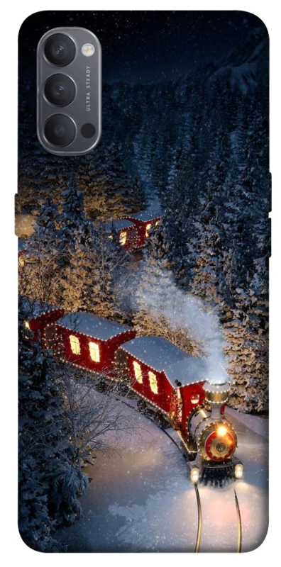 Чехол на Oppo Reno 4 Новогодний v15 фото 1 из 1