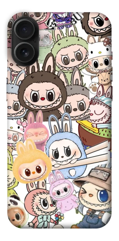 Чохол на Apple iPhone 16 Plus All Labubus фото 1 з 1