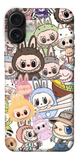 Чехол на Apple iPhone 16 Plus All Labubus фото 1 из 1