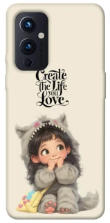 Чехол на OnePlus 9 Create the life you love фото 1 из 1