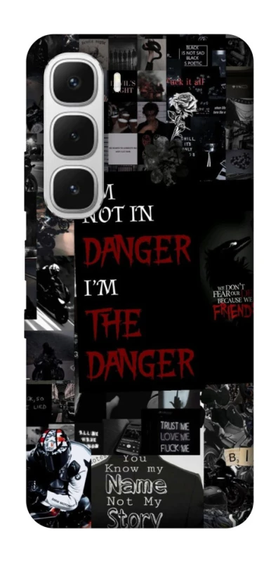 Чехол на Infinix Hot 60i Danger collage фото 1 из 1