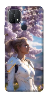 Чехол на Oppo A15s / A15 Cyber space girl ver.1 фото 1 из 1