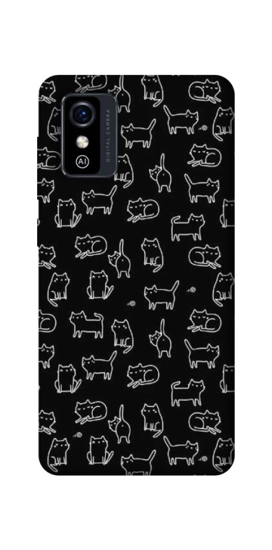 Чохол на ZTE Blade L9 Black Cats фото 1 з 1