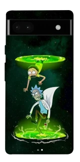 Чохол на Google Pixel 6a Rick and Morty фото 1 з 1