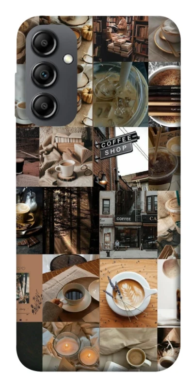 Чохол на Samsung Galaxy A14 4G/5G Coffee collage ver.3 фото 1 з 1